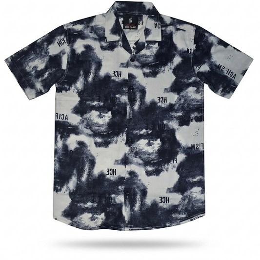 Abstract Splash - Printed Half Sleeve Casual Shirt