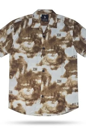 Abstract Splash - Printed Half Sleeve Casual Shirt